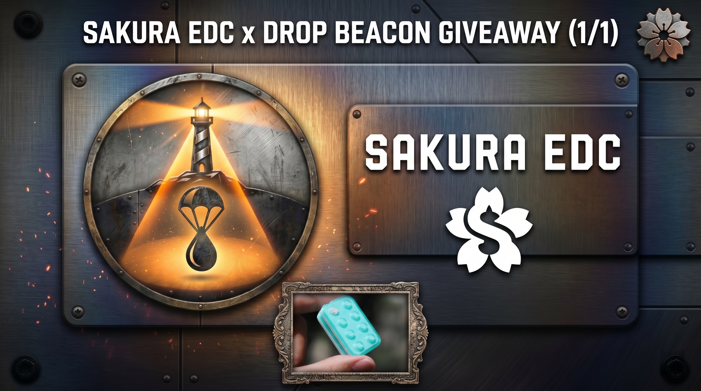 Sakura EDC x Drop Beacon Giveaway (1/1)