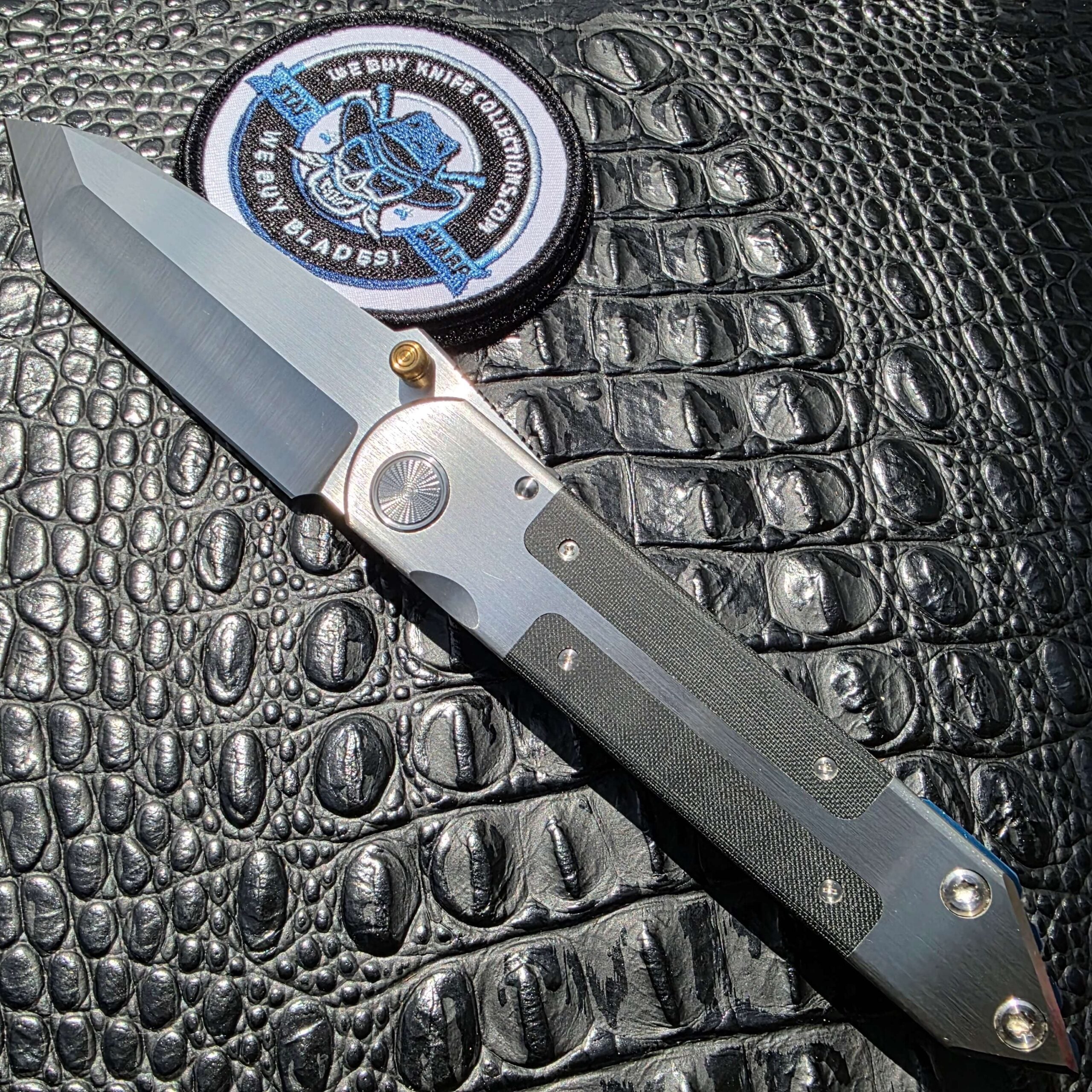 Sergey Rogovets Custom Tanto #2 M with CPM-S45VN and Titanium Frame