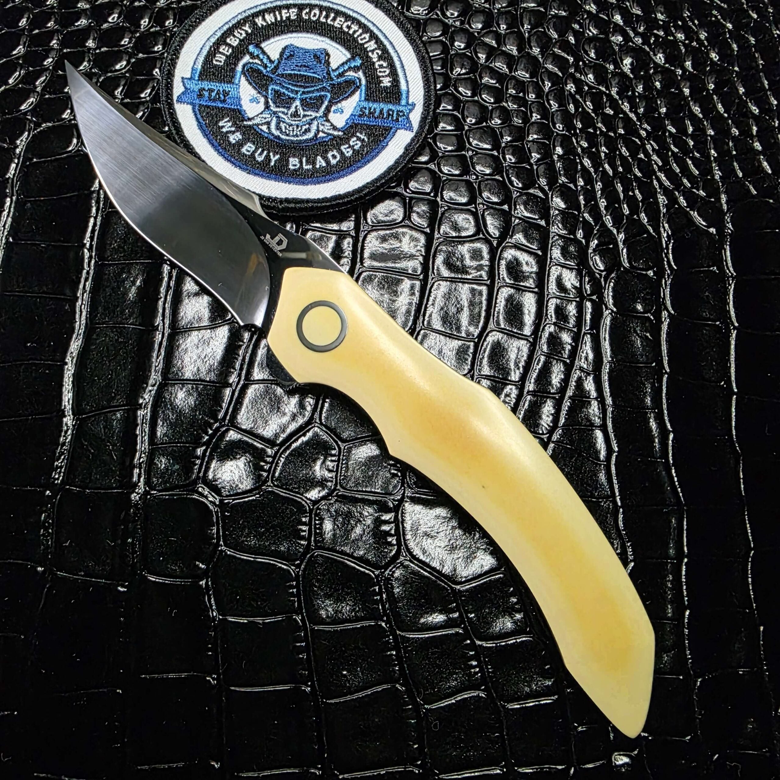 JD Van Deventer Palladium Premium with Vintage Micarta Westinghouse and Zirconium Accents