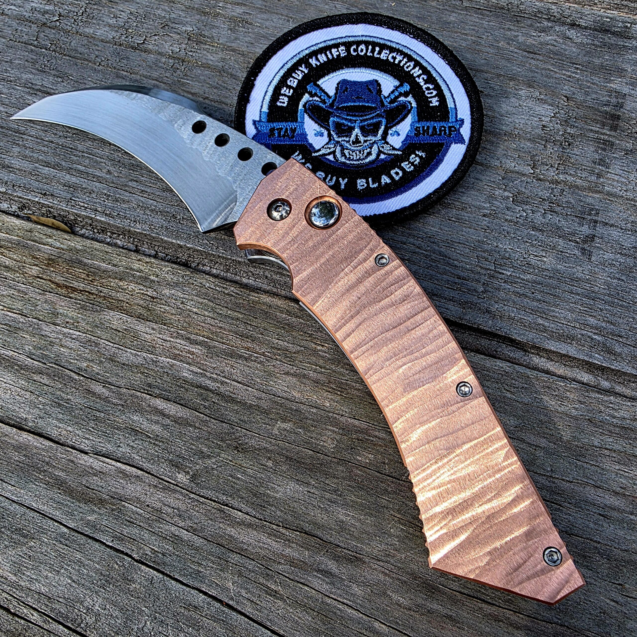 Reese Weiland Custom Wasp 2nd Gen Copper-Top Toxic Hawkbill Prototype #1